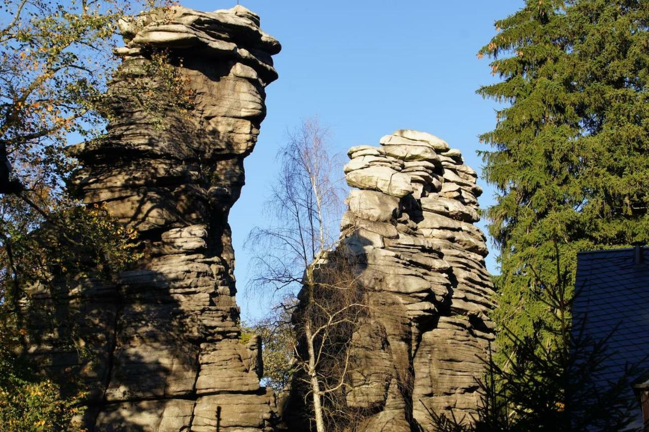 Im Erzgebirge Wandern, Fahrrad Fahren Oder Entspannen Ehrenfriedersdorf Екстериор снимка